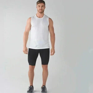 Lululemon Tight Stuff Short Green-  Men L- EUC